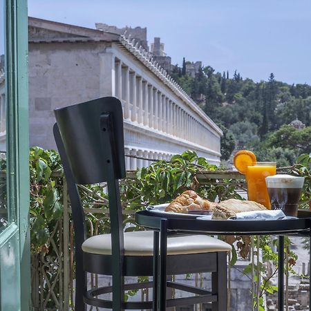 Ancient Agora Plaka Hotell Aten Exteriör bild