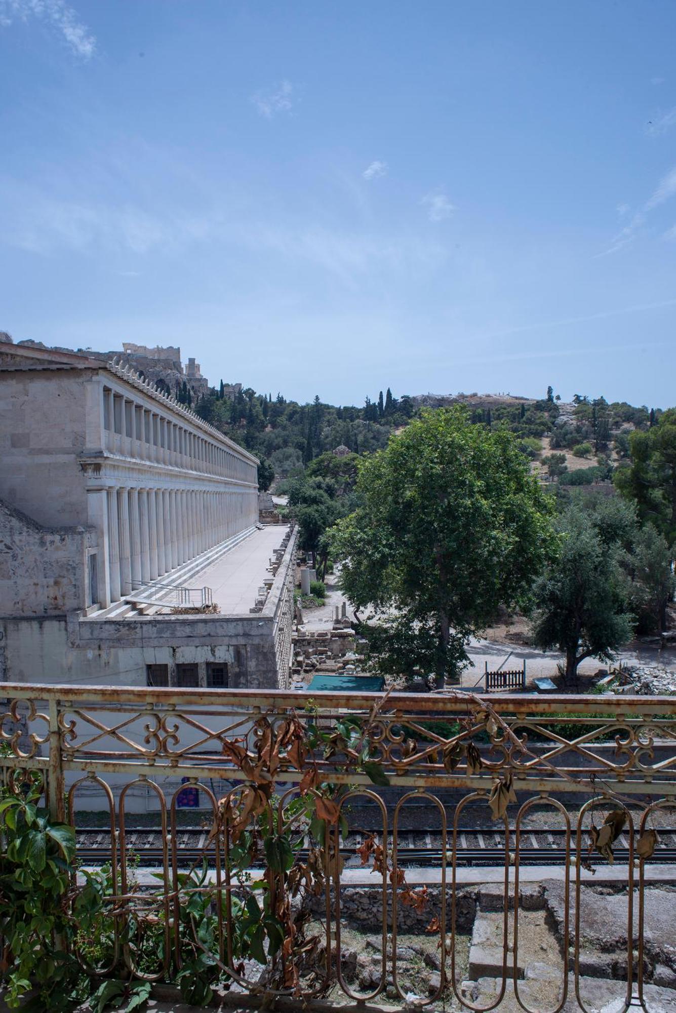 Ancient Agora Plaka Hotell Aten Exteriör bild